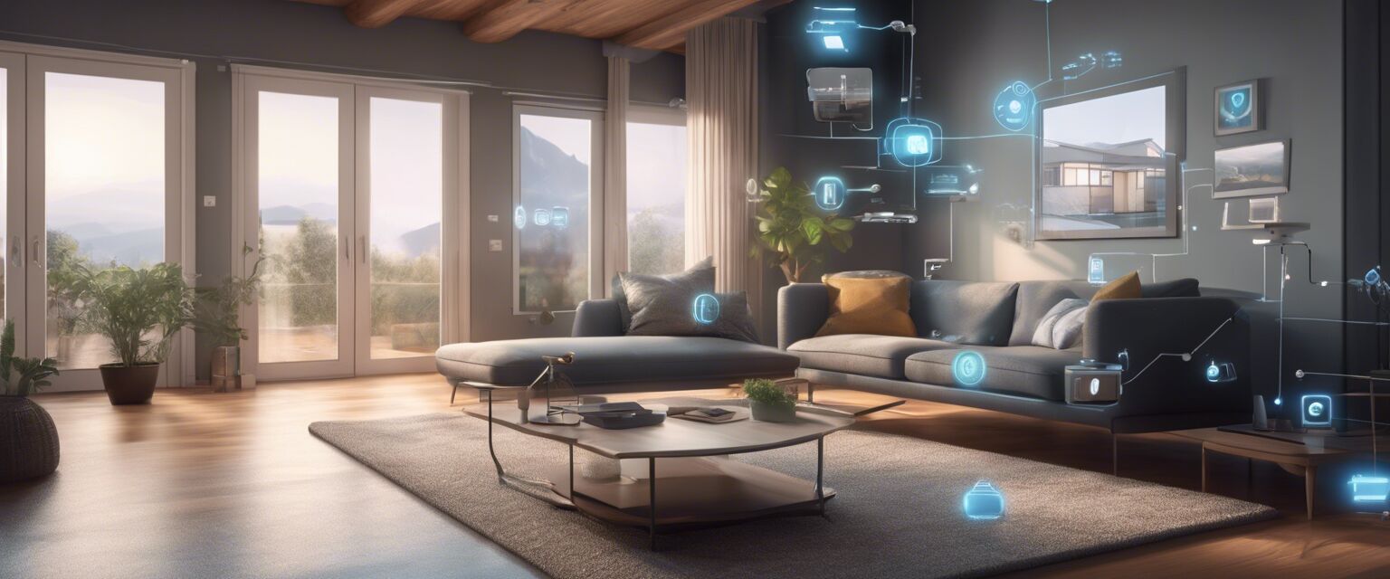 Smart home automation diagram